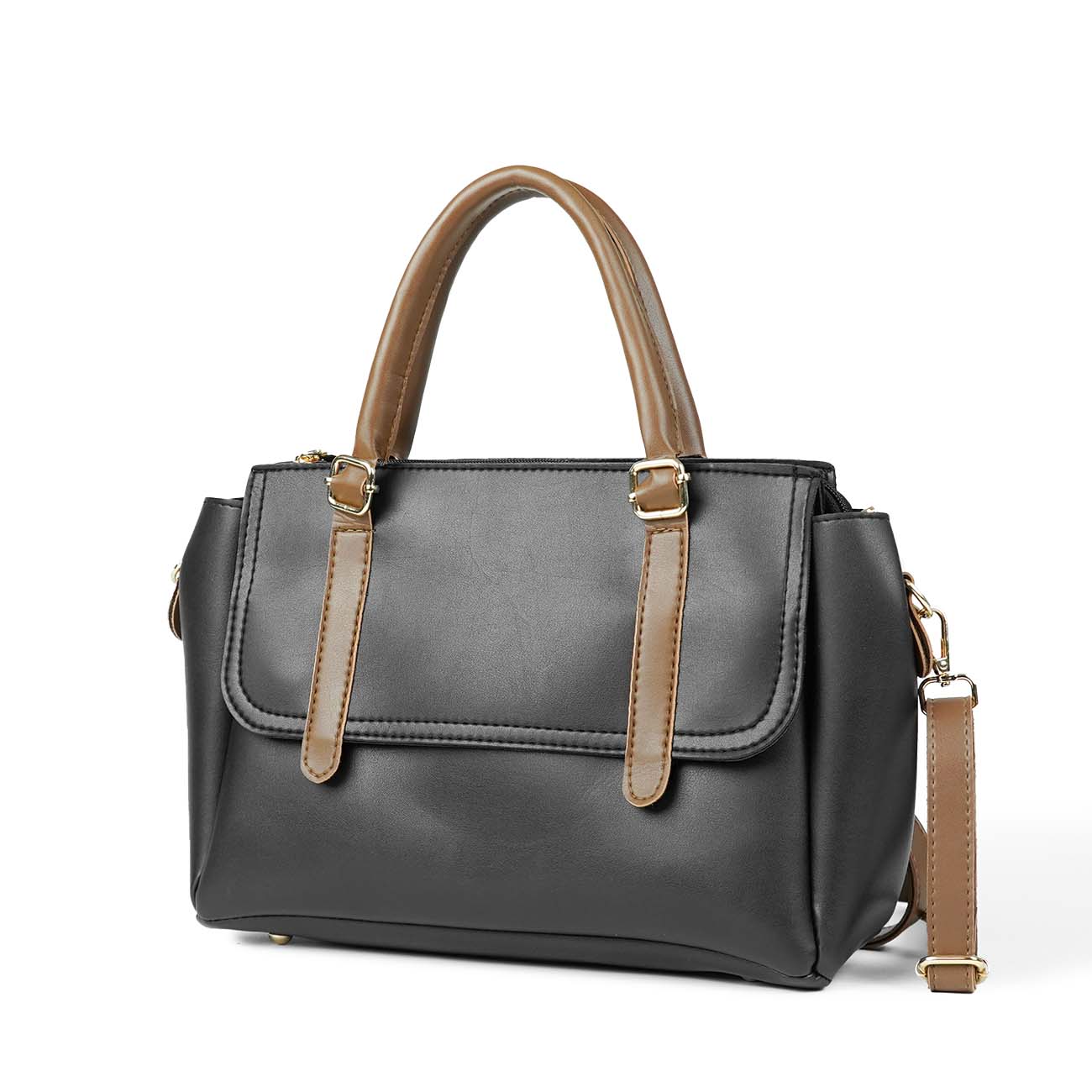 Milly set of 2 bag black & brown - astorebags.pk