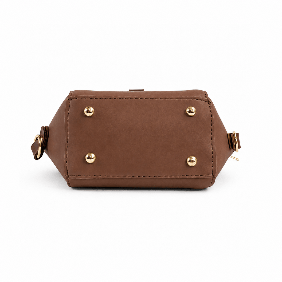 Mini Flap Crossbody Bag Brown - astorebags.pk
