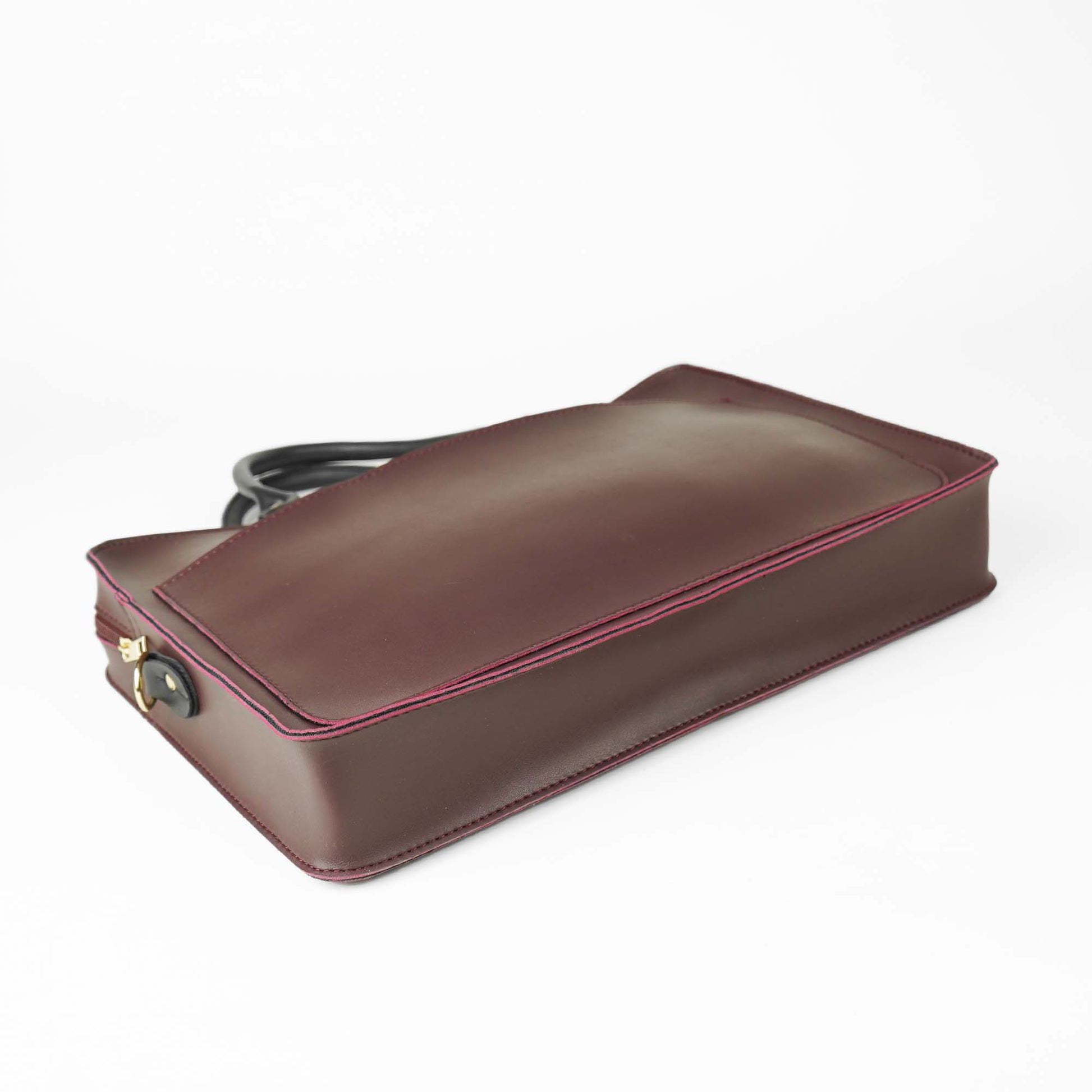 Multi Pockets Laptop Bag (Maroon) - astorebags.pk