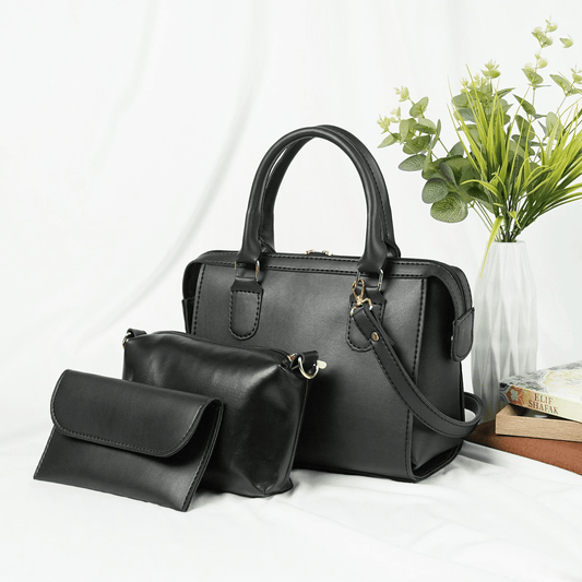 Olive Bag Set of 3 Black - astorebags.pk