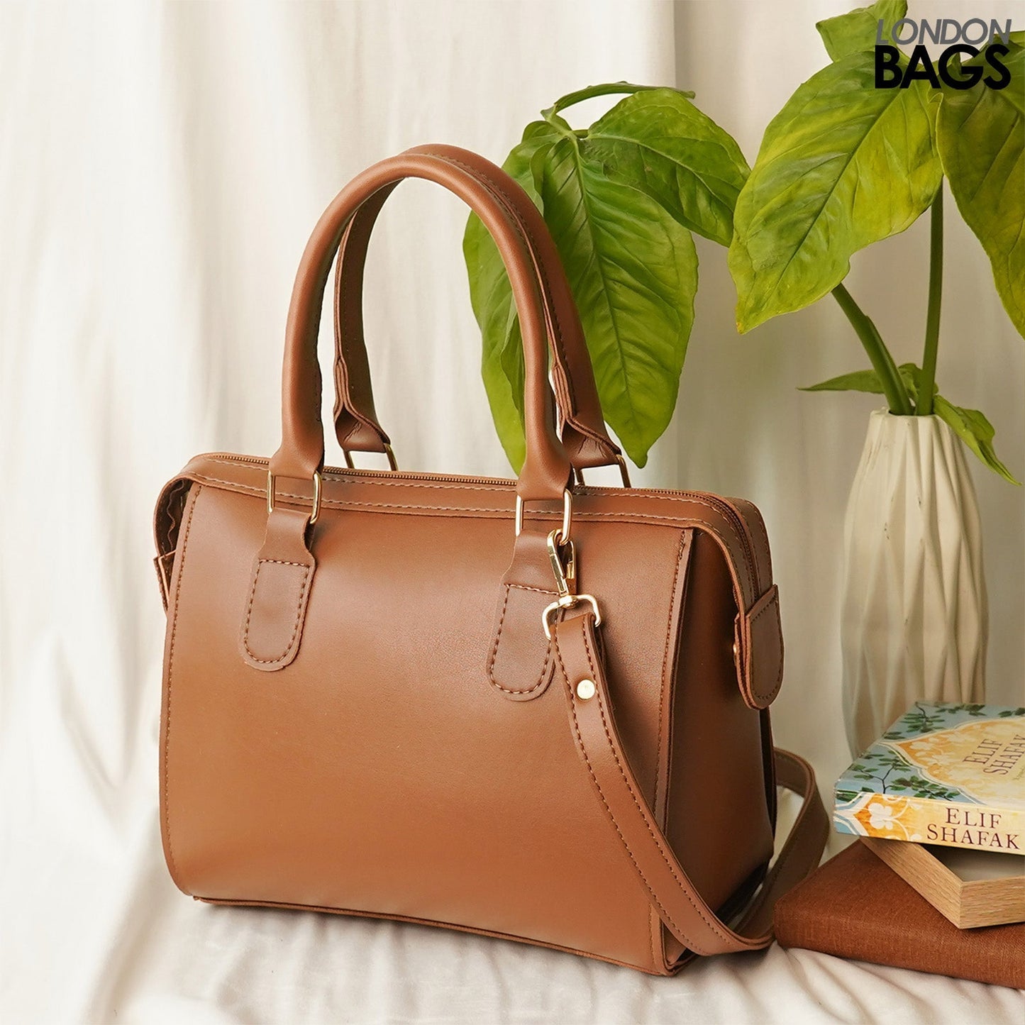 Olive Bag Set of 3 Brown - astorebags.pk