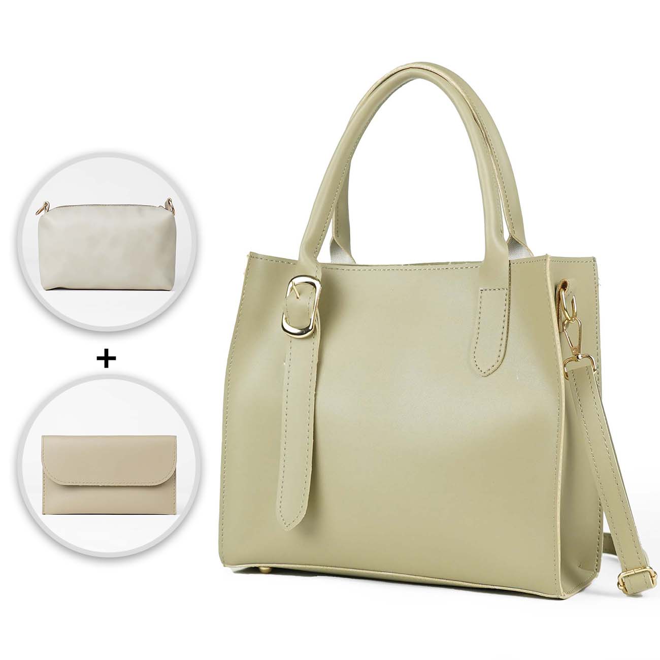 Posh set of 3 Bag beige - astorebags.pk