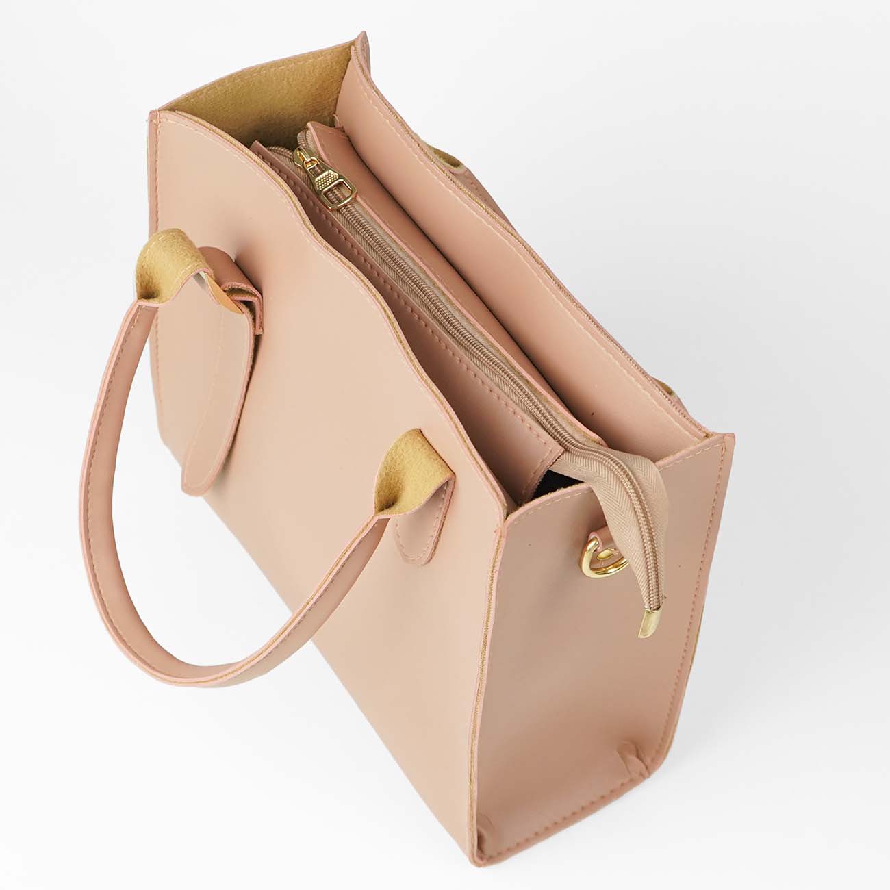 Posh set of 3 Bag peach - astorebags.pk
