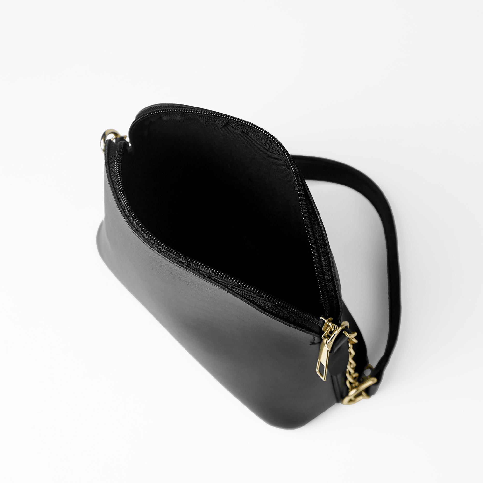 Pouch Size Shoulder Bag Black - astorebags.pk