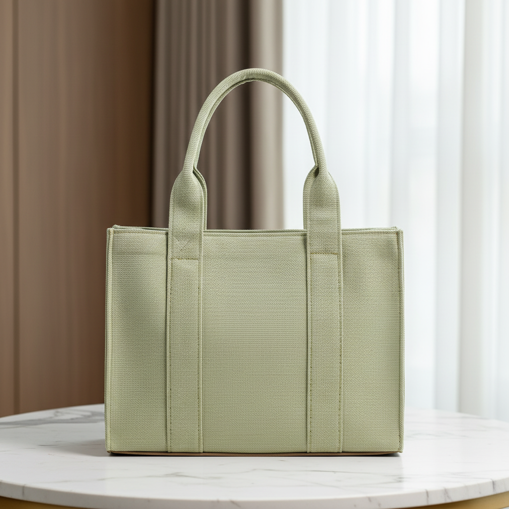 Premium Sage Green Tote Bag
