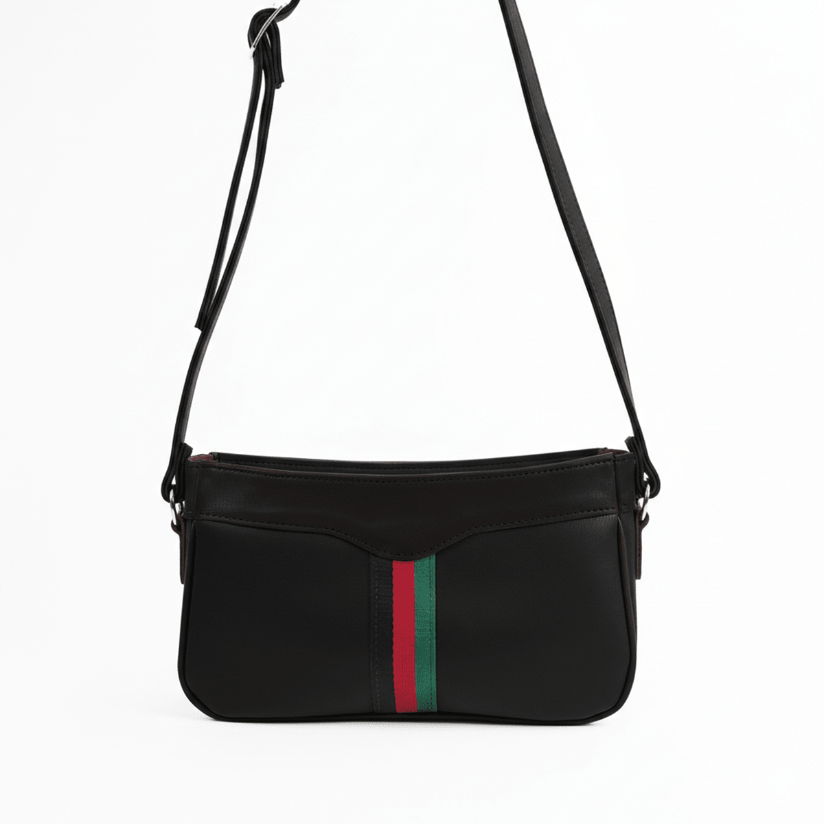 Riviera Stripe Bag Black - astorebags.pk