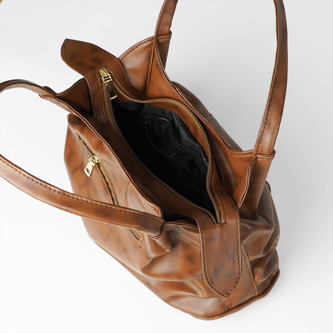 Scrunchie Bag Brown - astorebags.pk