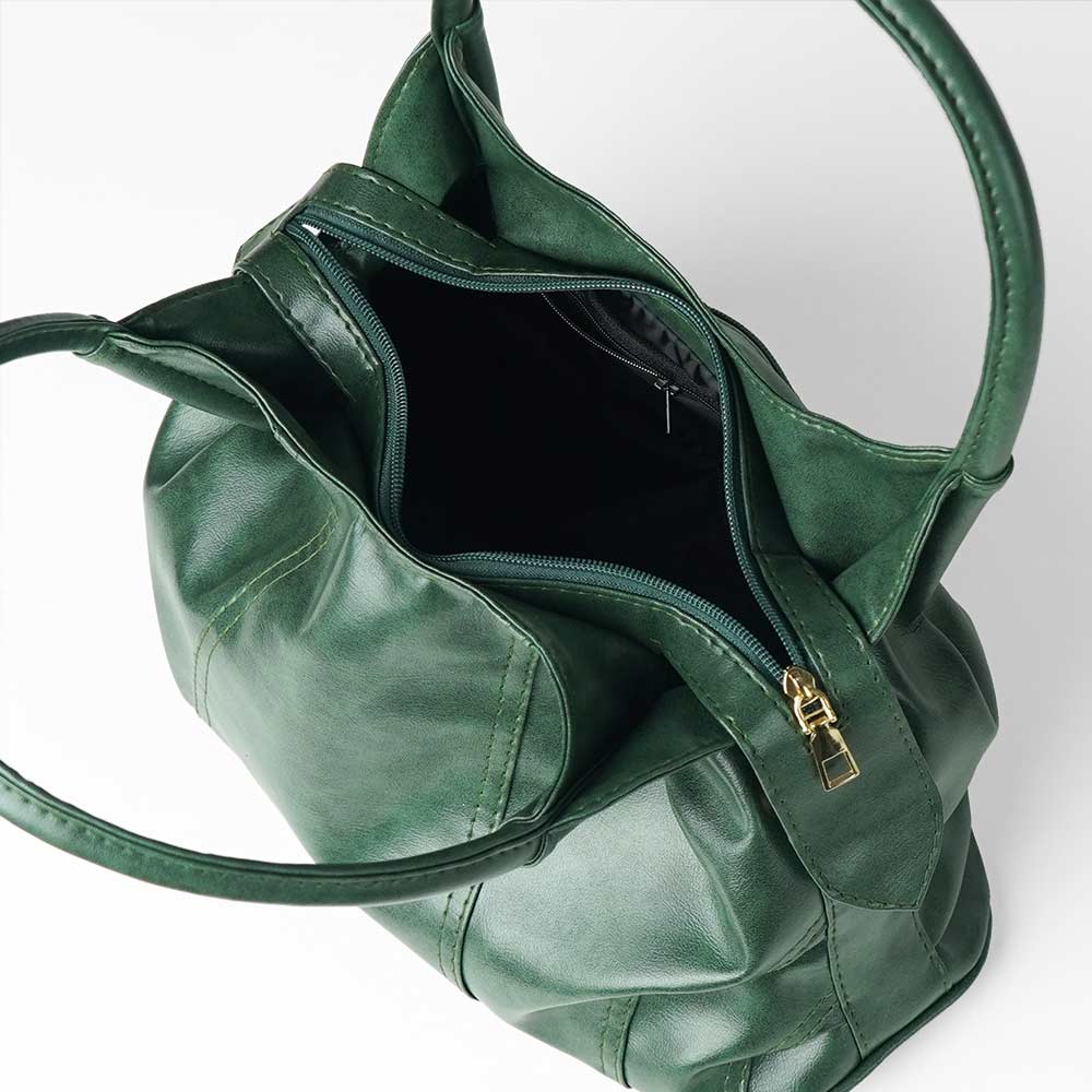 Scrunchie Bag Green - astorebags.pk