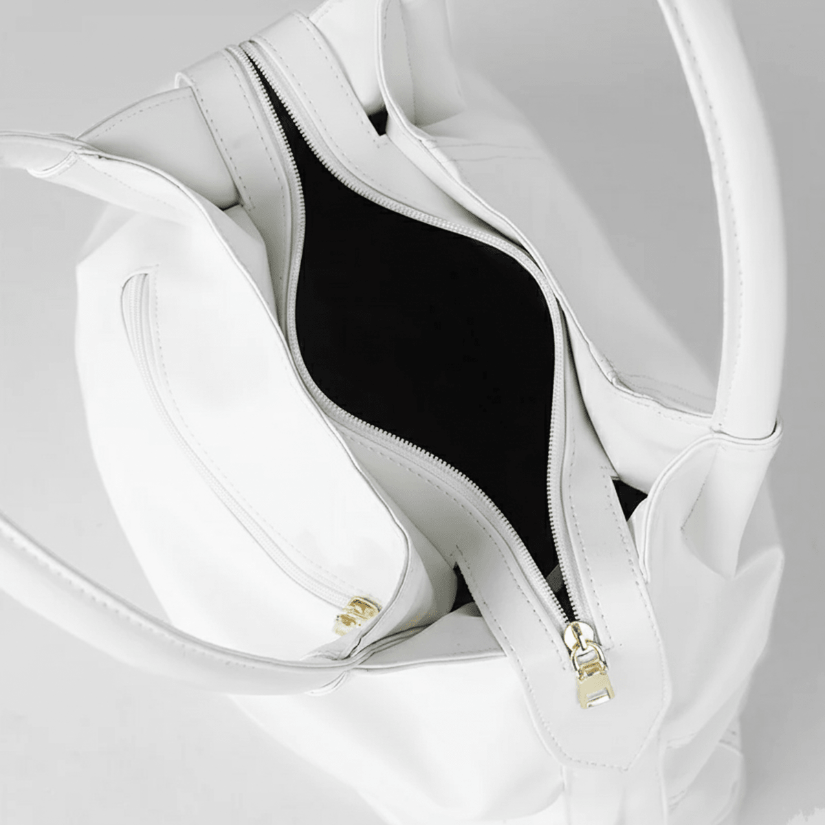 Scrunchie Bag White - astorebags.pk