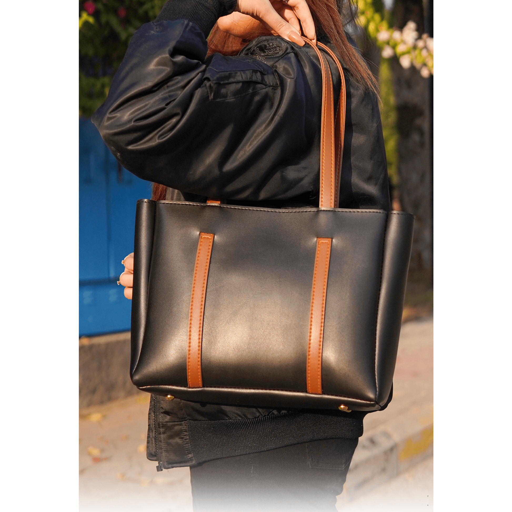 Stay Bag Black and Brown - astorebags.pk