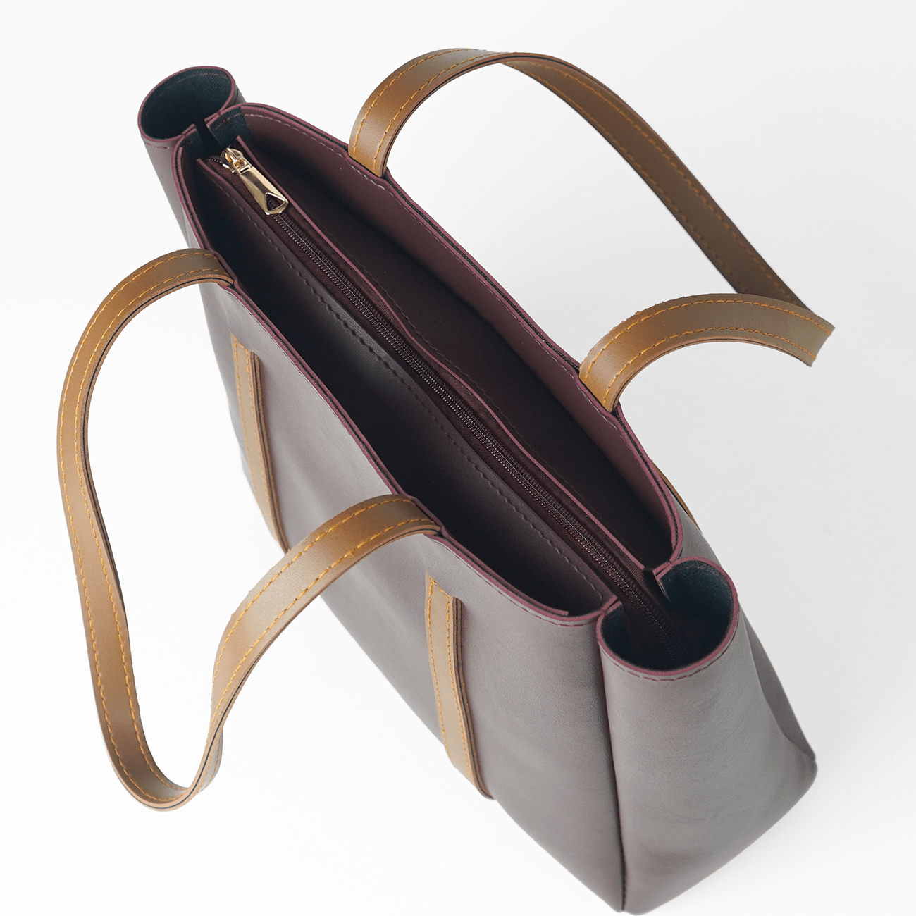 Stay Bag Maroon and Brown - astorebags.pk
