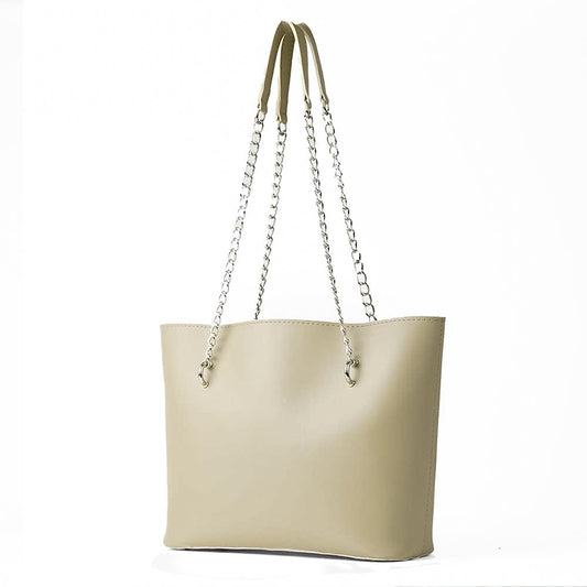 Verona Tote Bag Beige - astorebags.pk