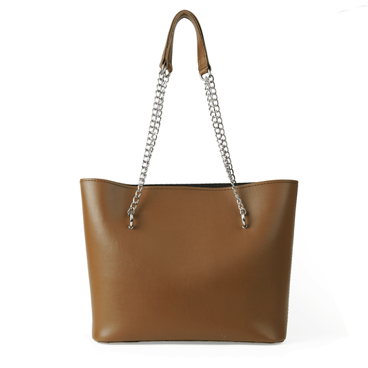 Verona Tote Bag Brown - astorebags.pk