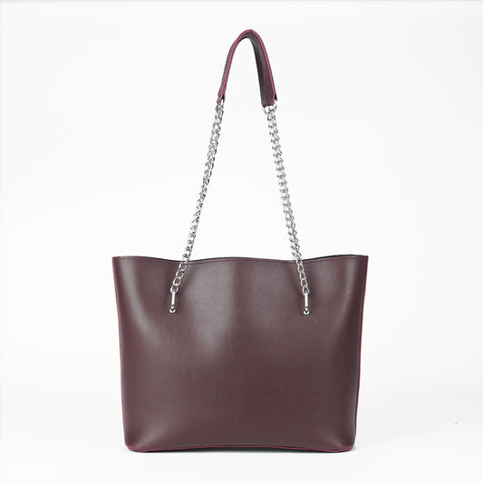 Verona Tote Bag maroon - astorebags.pk