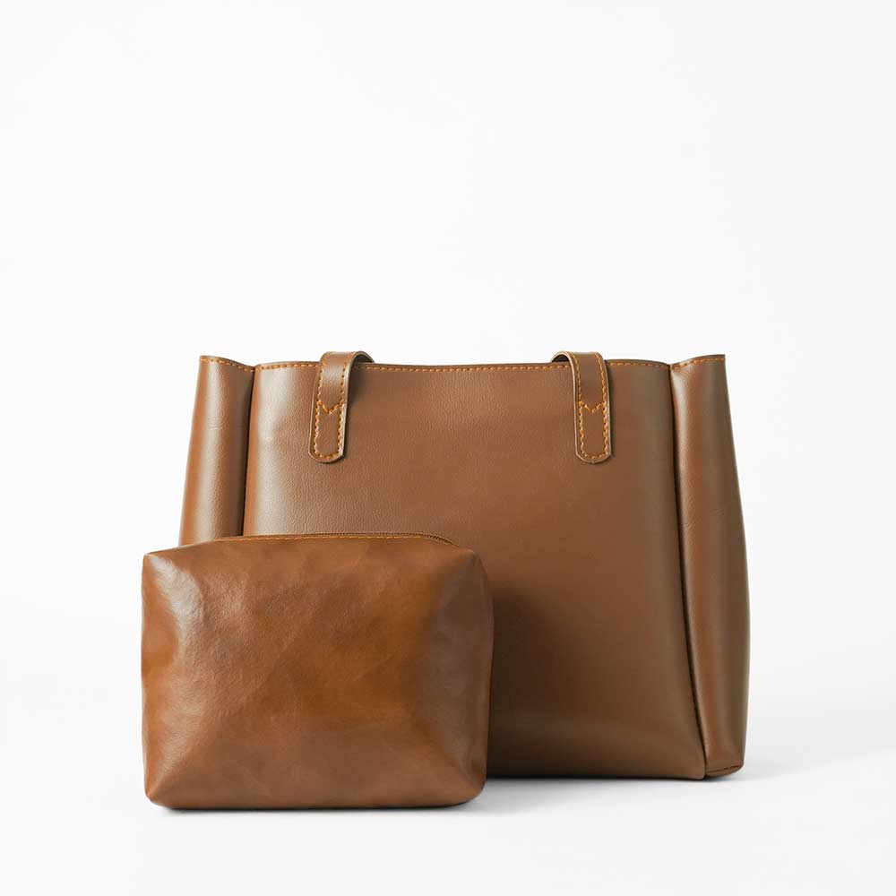 Wide set of 2 Bag Brown - astorebags.pk