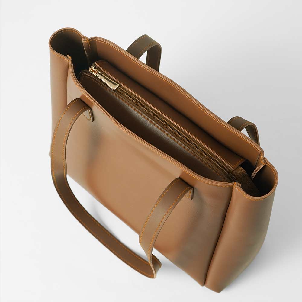 Wide set of 2 Bag Brown - astorebags.pk