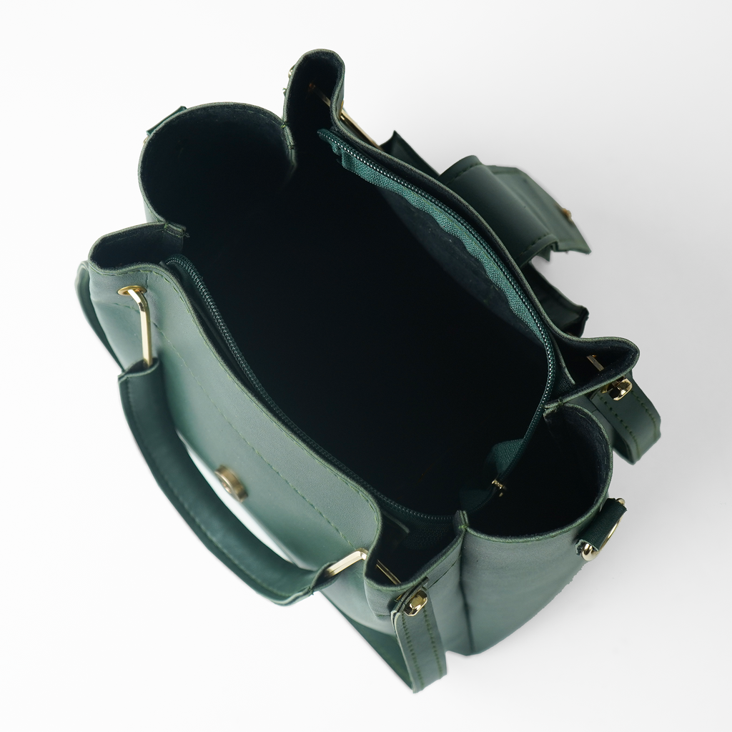 Emerald Bag Set Of 3 Green