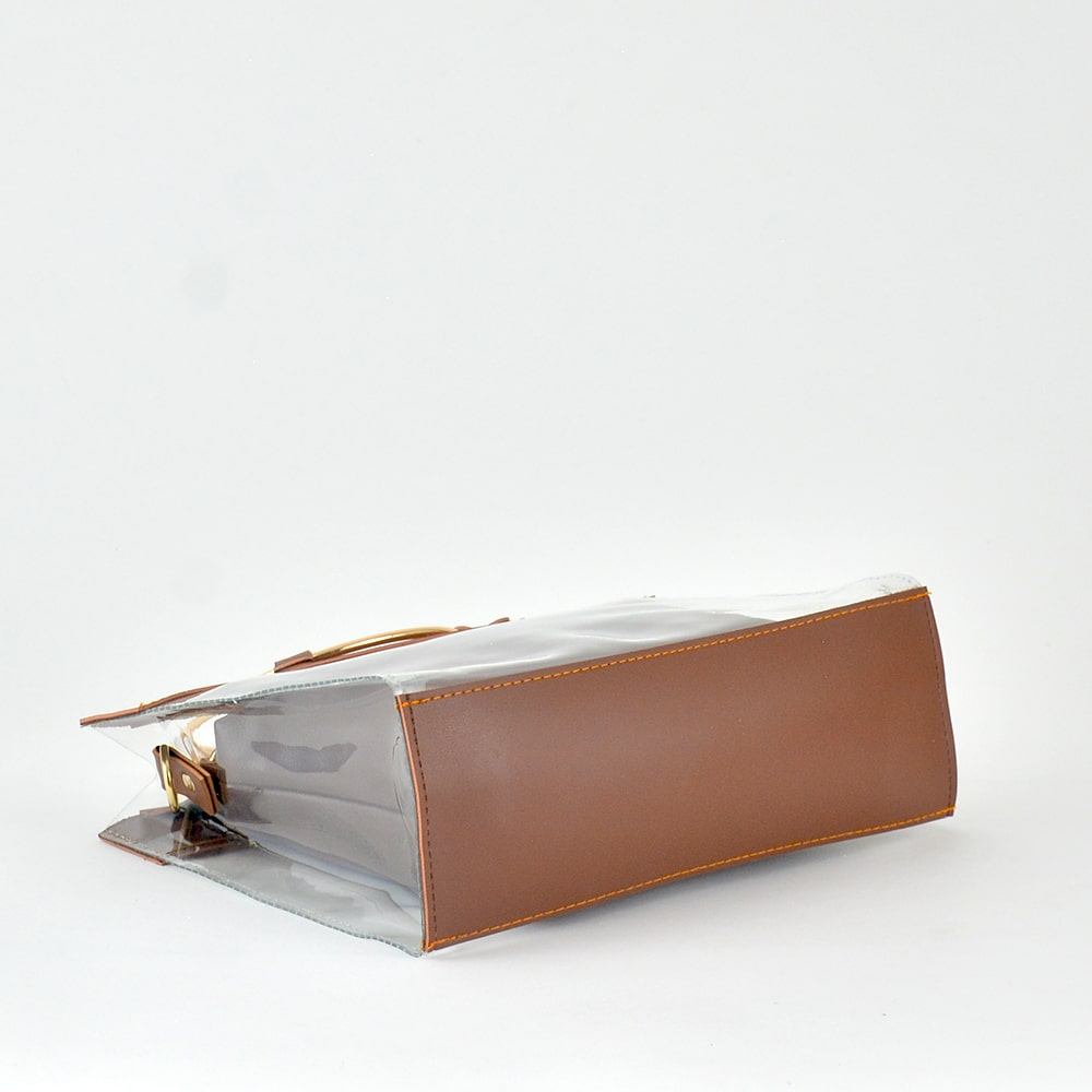 Acrylic Bag Brown - astorebags.pk