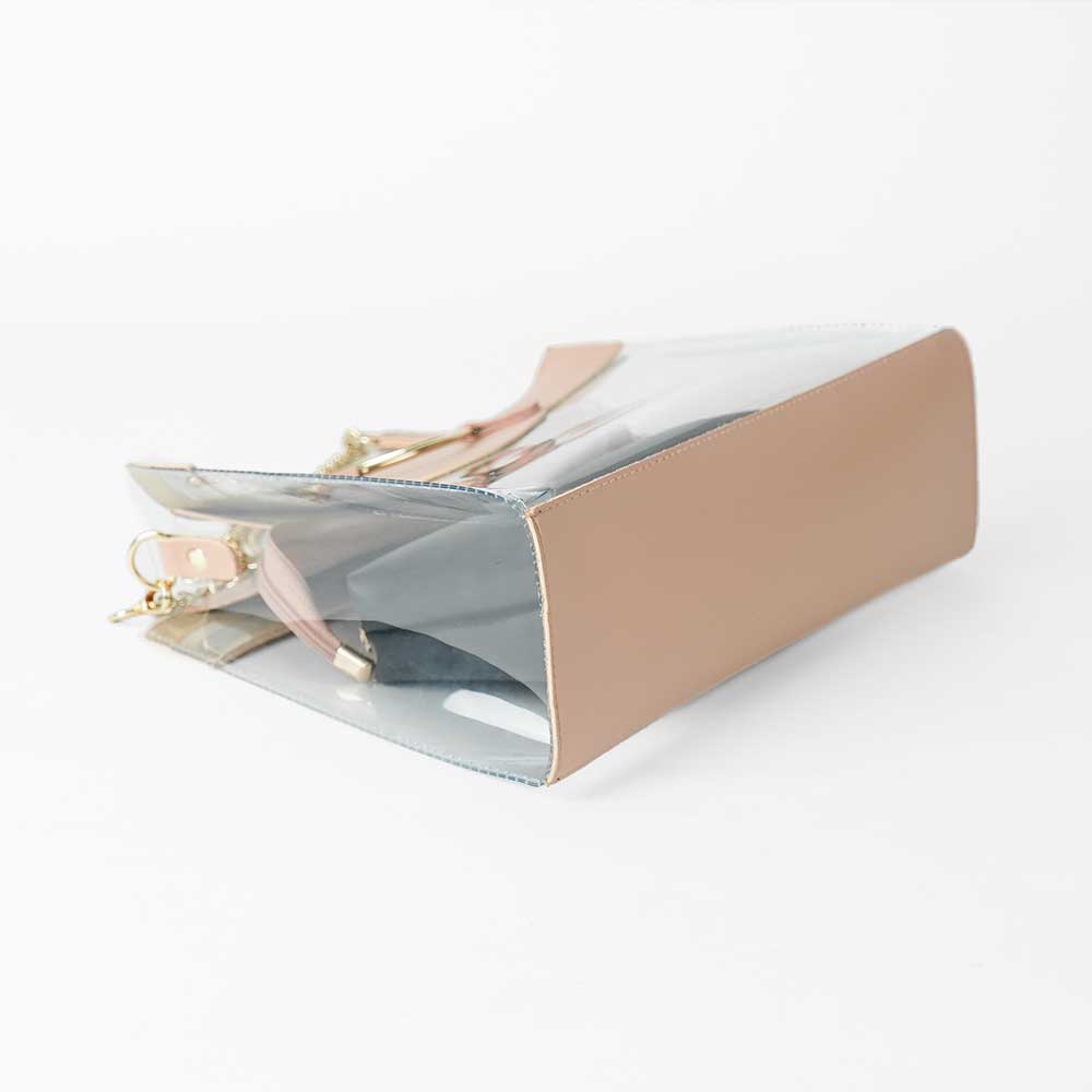 Acrylic Bag Peach - astorebags.pk