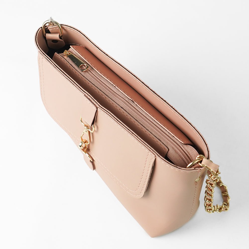 Clarent Bag Peach - astorebags.pk