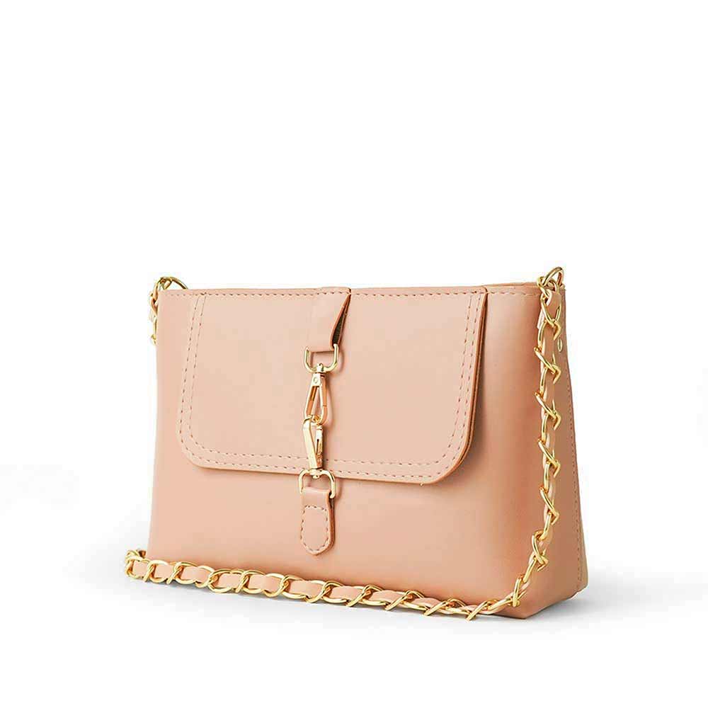 Clarent Bag Peach - astorebags.pk