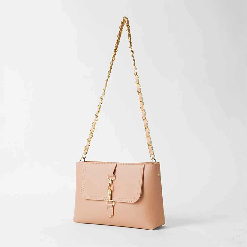 Clarent Bag Peach - astorebags.pk