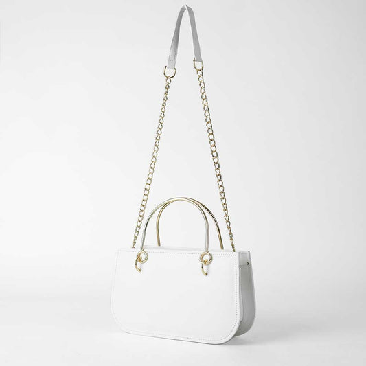 Corvette Bag (White Plain) - astorebags.pk