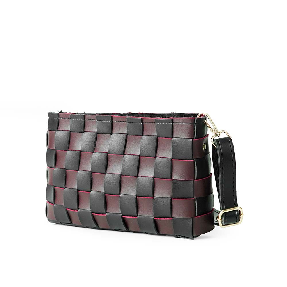 Cot Bag (Black & Maroon) - astorebags.pk