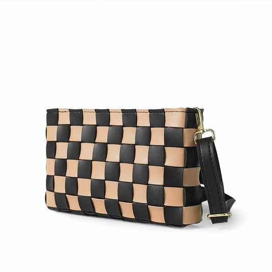 Cot Bag (Black & Peach) - astorebags.pk