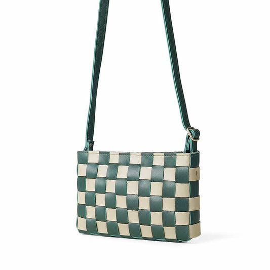 Cot Bag (Green & Beige) - astorebags.pk