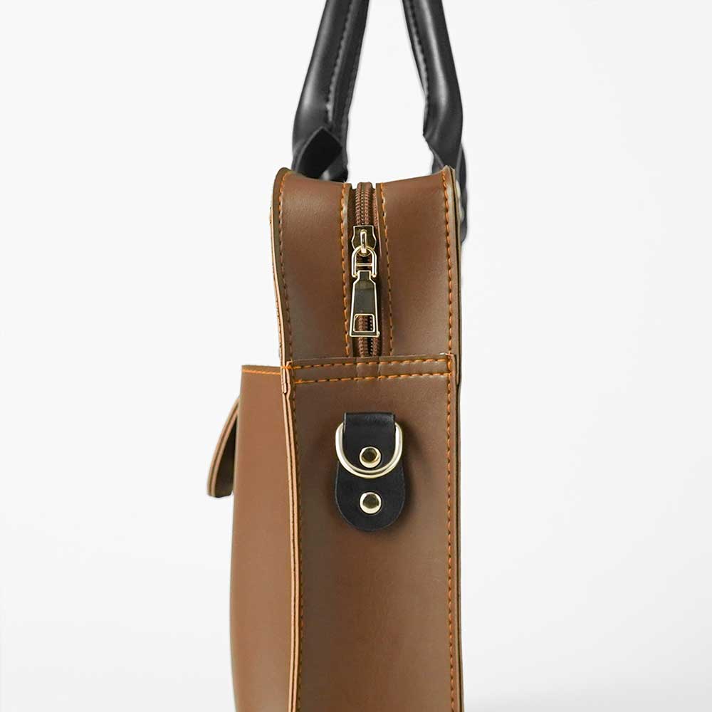 Fizzy Laptop Bag Brown - astorebags.pk