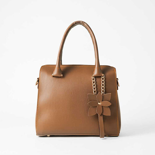 Floweret Bag Brown - astorebags.pk