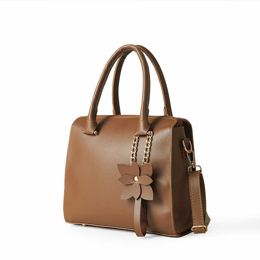 Floweret Bag Brown - astorebags.pk