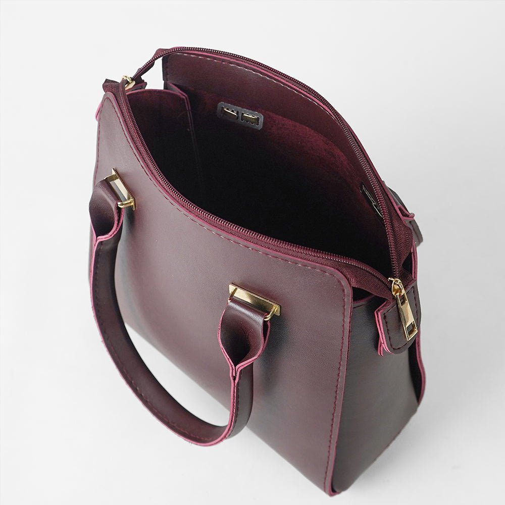 Floweret Bag Maroon - astorebags.pk