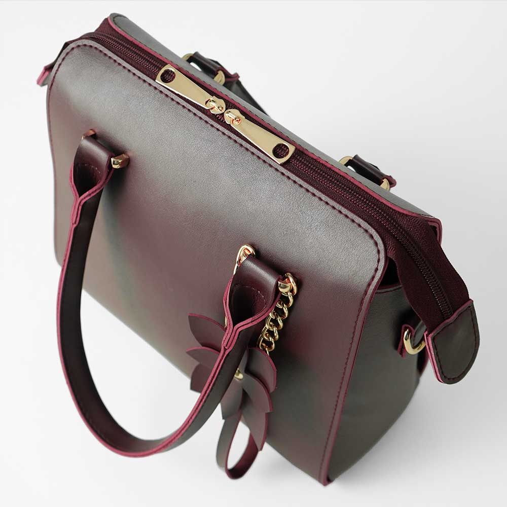 Floweret Bag Maroon - astorebags.pk