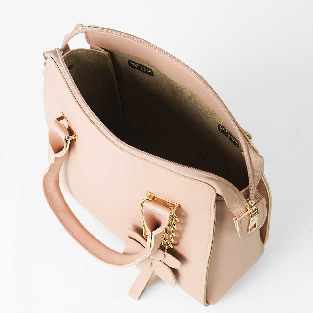 Floweret Bag Peach - astorebags.pk