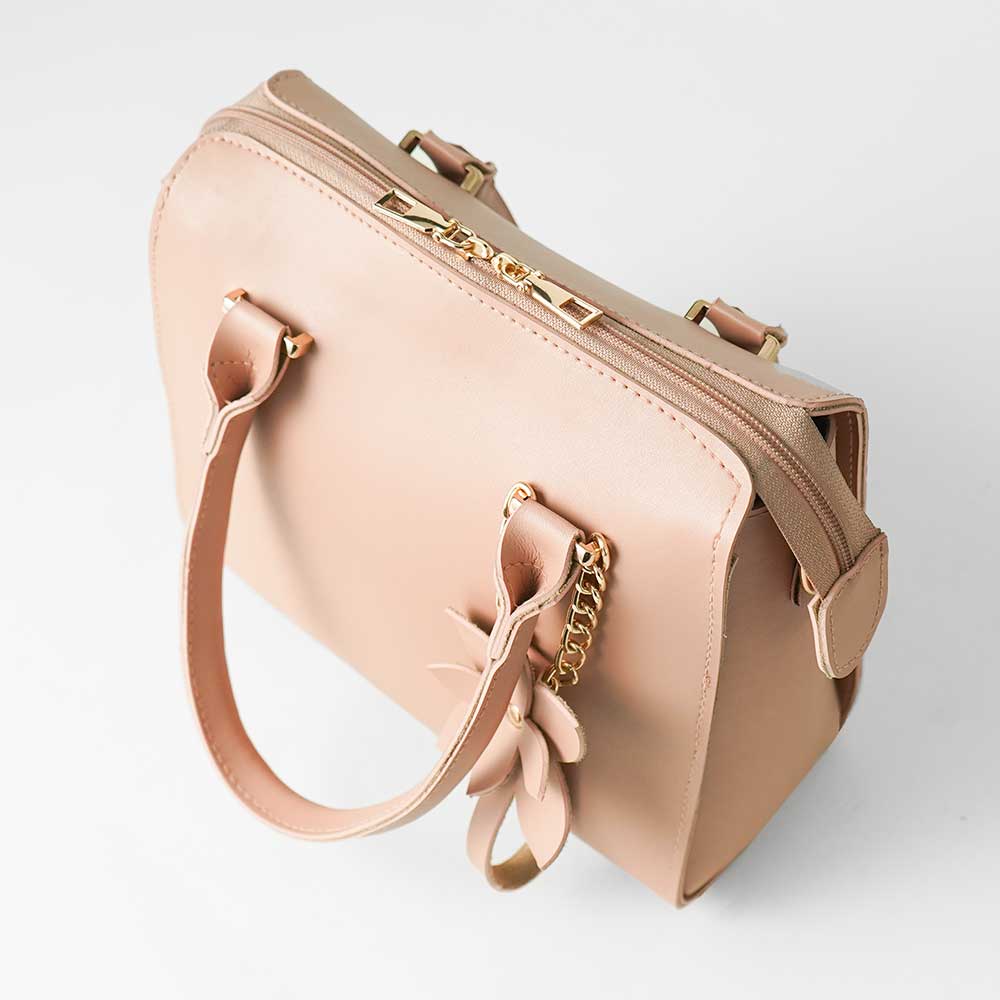 Floweret Bag Peach - astorebags.pk