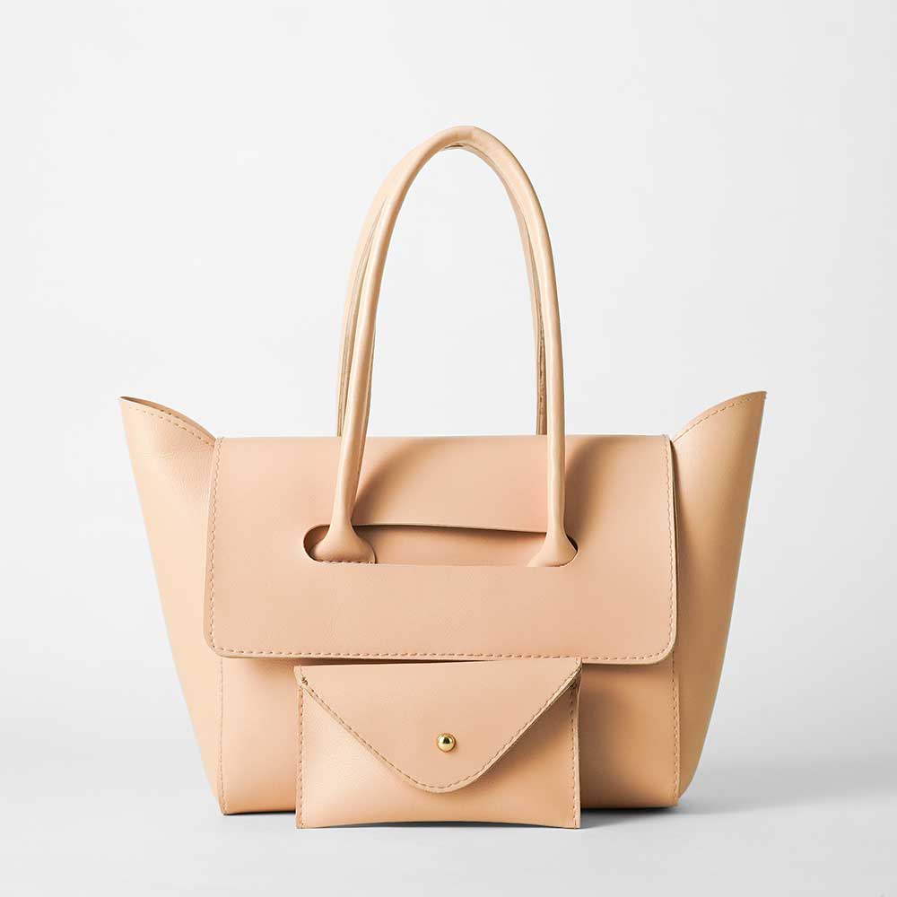 Globe Bag Peach - astorebags.pk