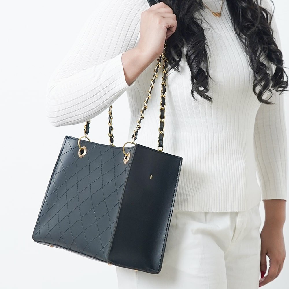 Hip Hop Bag Black - astorebags.pk