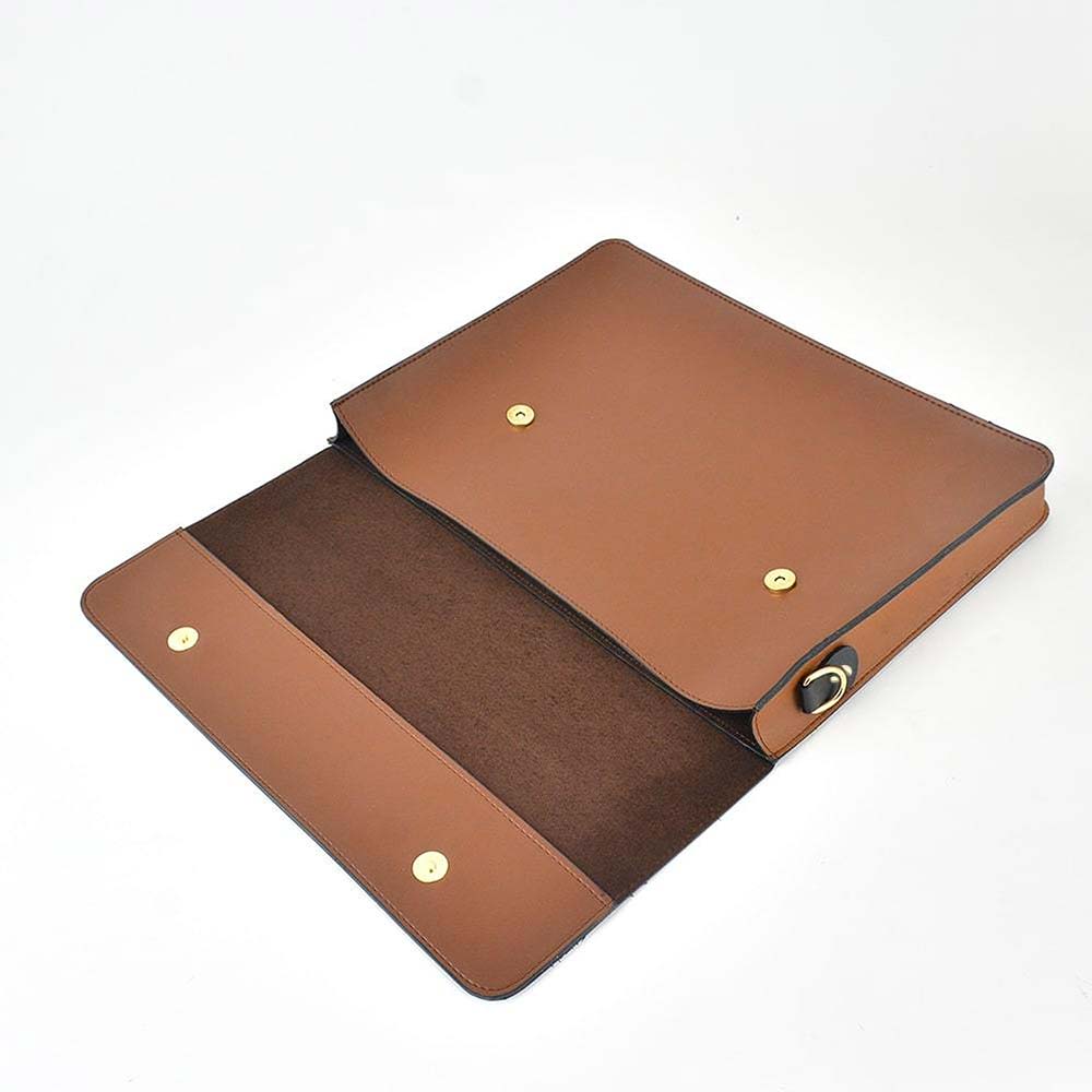 Laptop Bag Brown (UNISEX) - astorebags.pk