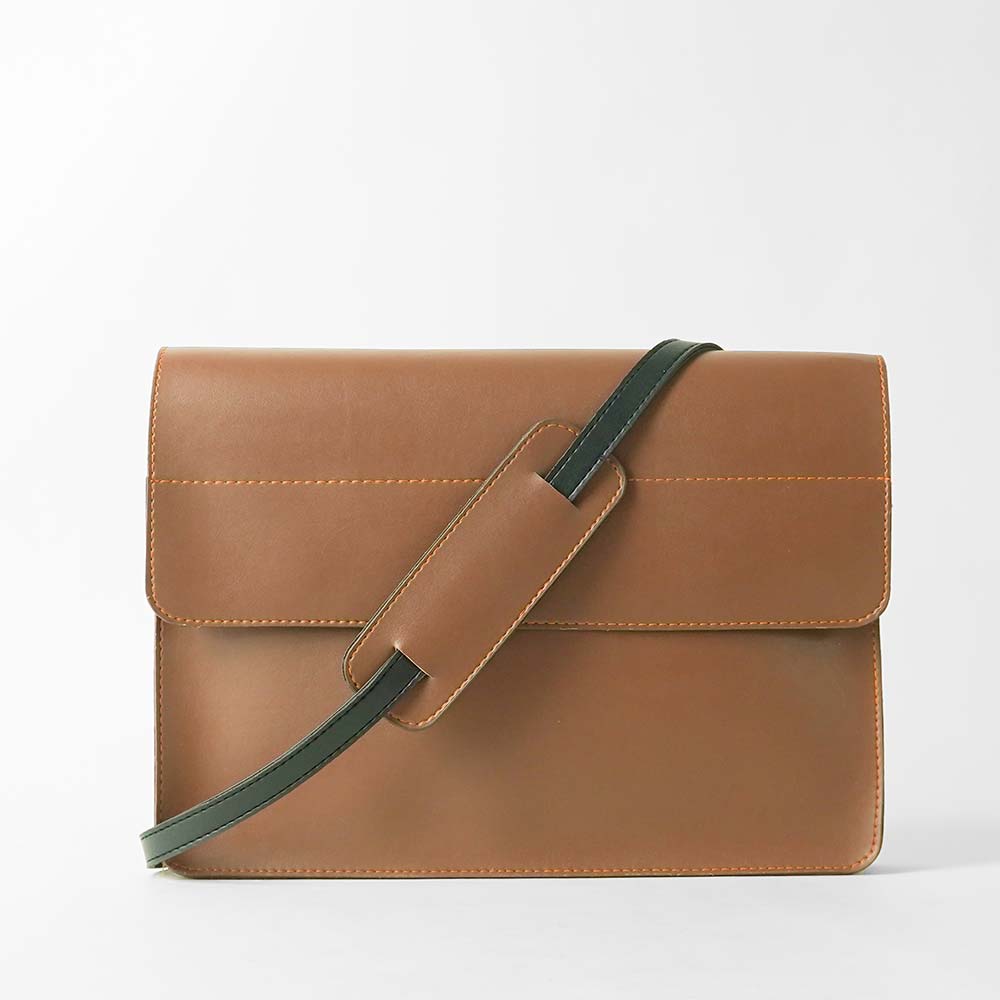 Laptop Bag Brown (UNISEX) - astorebags.pk