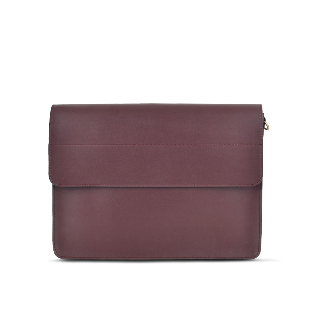 Laptop Bag Maroon (UNISEX) - astorebags.pk
