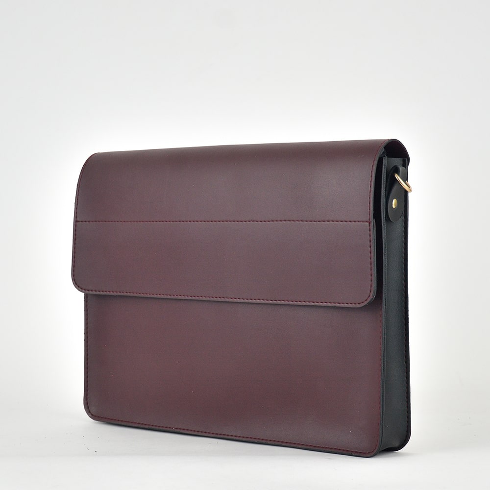 Laptop Bag Maroon (UNISEX) - astorebags.pk