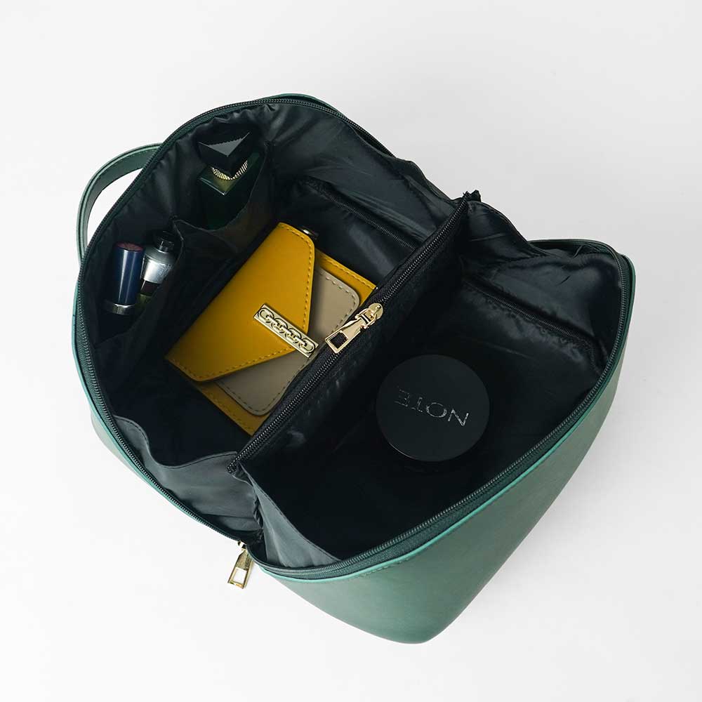 Large Capacity Travel Cosmetic Bag Green - astorebags.pk