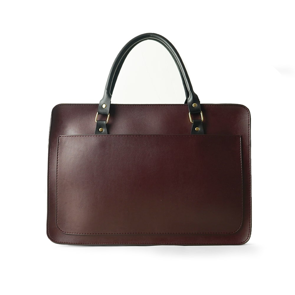 Multi Pockets Laptop Bag (Maroon) - astorebags.pk