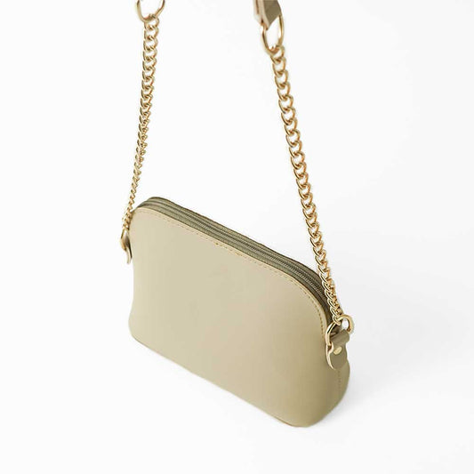 Pouch Size Shoulder Bag Beige - astorebags.pk