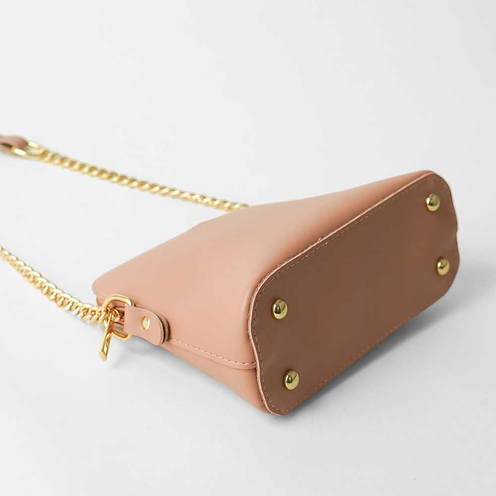 Pouch Size Shoulder Bag Peach - astorebags.pk