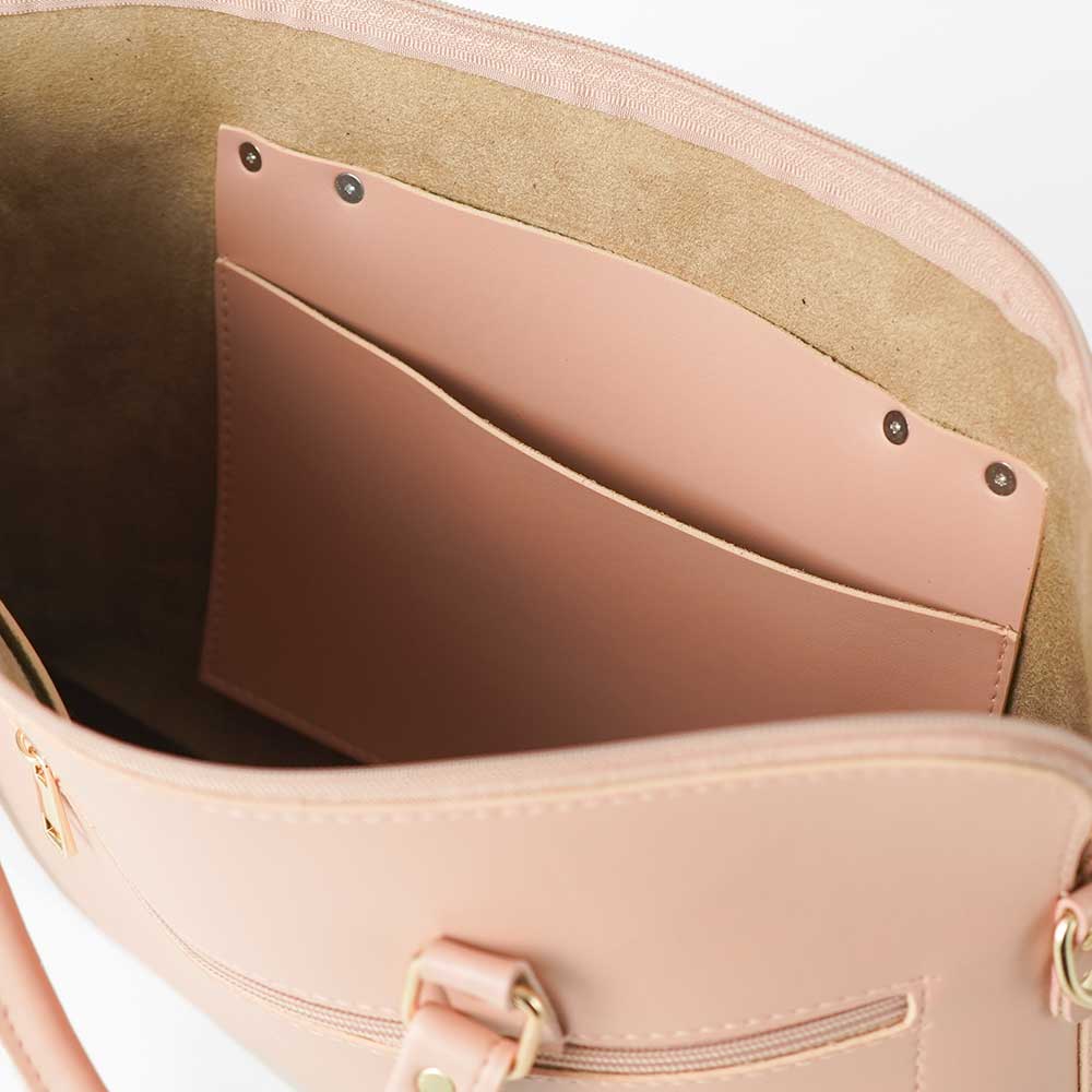 Slik Laptop Bag (peach) - astorebags.pk
