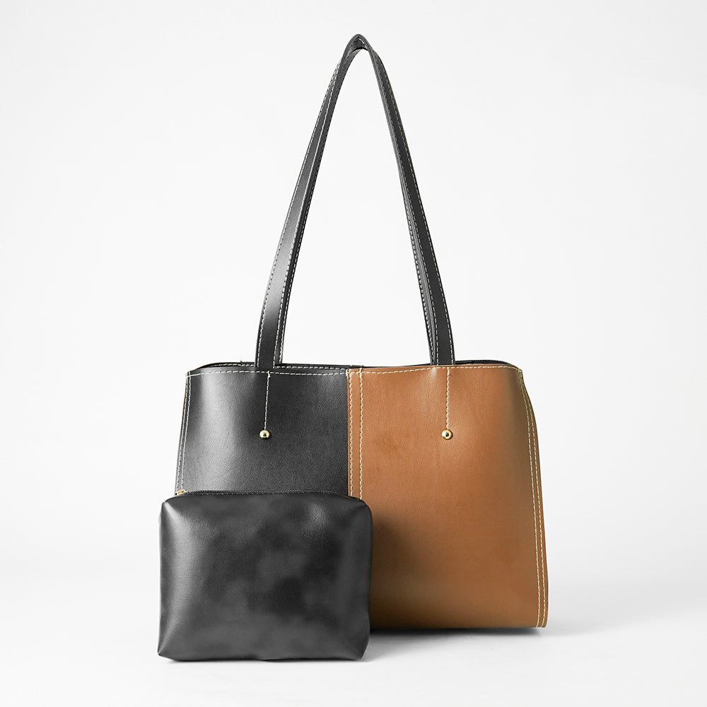 Steven set of 2 Bag Black & Brown - astorebags.pk