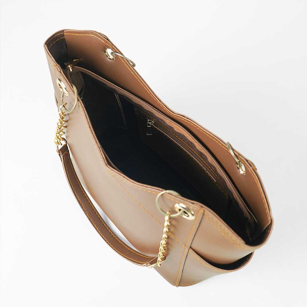 The Latitude Bag Brown - astorebags.pk
